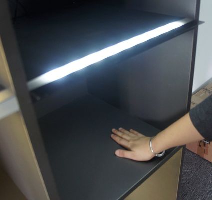 60W Επενδυμένος αισθητήρας αφής για τοποθέτηση για φωτισμό επίπλων Καφέ S1015
