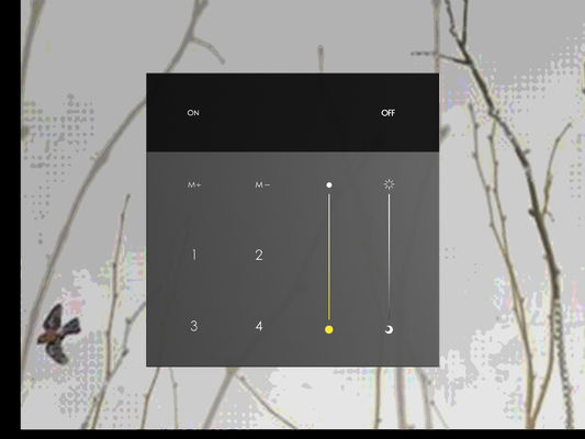 Ασύρματος αισθητήρας οθόνης αφής 2.4GHz τηλεχειριστή LED τηλεχειριστή